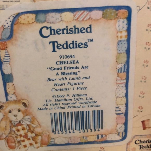 Cherished Teddies Chelsea - Picture 5 of 5